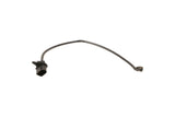 Black automotive electrical sensor wire with connector for German vehicle parts