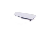 White plastic automotive trim panel for European car interior
