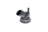 Black plastic engine coolant flange connector for European vehicles