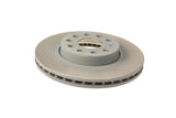 Vented brake rotor for Volkswagen Audi Porsche, precision auto part with cooling fins and mounting holes