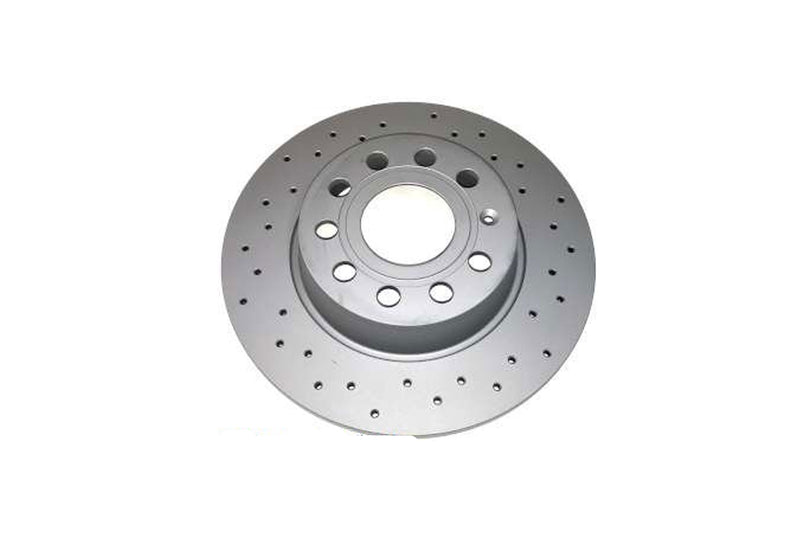 Rear Brake Rotors Zimmermann Cross Drilled 272x10mm