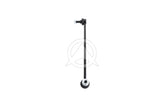Black rear sway bar link for VW Audi Porsche, featuring metal ends and rubber bushings