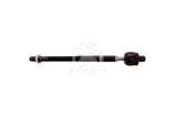 Black tie rod end for Volkswagen Audi Porsche, featuring threaded ends and rubber boot, auto repair part