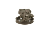 Automotive power steering pump with integrated pulley for German vehicle repair.