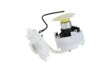 Fuel pump assembly for Volkswagen Audi Porsche, white plastic housing with yellow float and black wiring