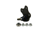 Black suspension control arm mount with blue seal and four metal nuts for VW Audi Porsche