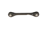 Black rear lower control arm for Volkswagen Audi Porsche, featuring rubber bushings and alignment mark
