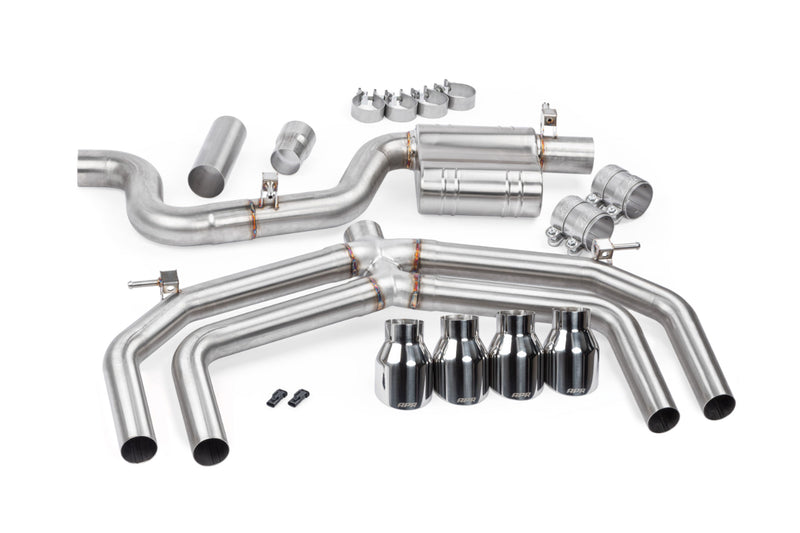 APR Catback Exhaust System (Valveless) S3 (8V) - CBK0019