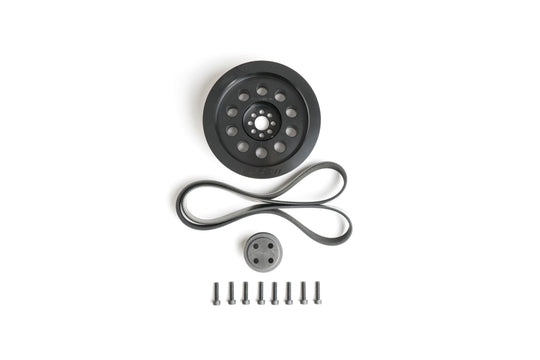 CTS Turbo Dual Pulley Upgrade Kit Bolt-On 180mm