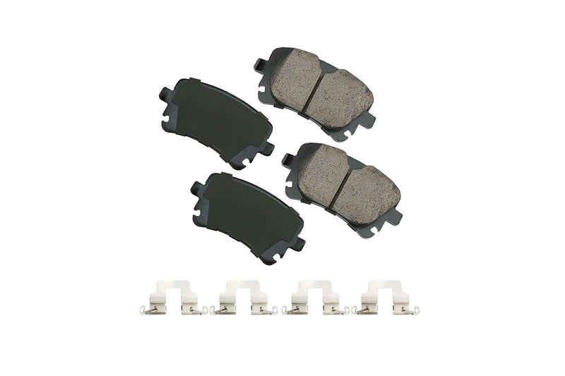 Rear Brake Pads Akebono Euro EUR1018A