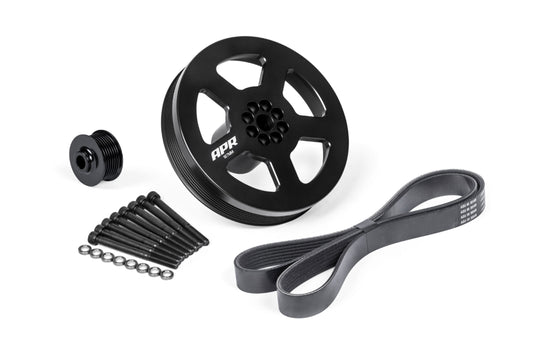 APR 3.0 TFSI Supercharger Drive and Crank Pulley with Belt (Press on) - MS100184