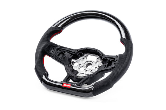 APR Steering Wheel Carbon Fiber & Perforated Leather - MS100201