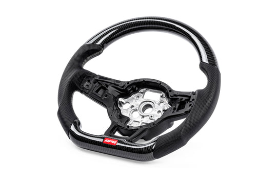 APR Steering Wheel Carbon Fiber & Perforated Leather - MS100202