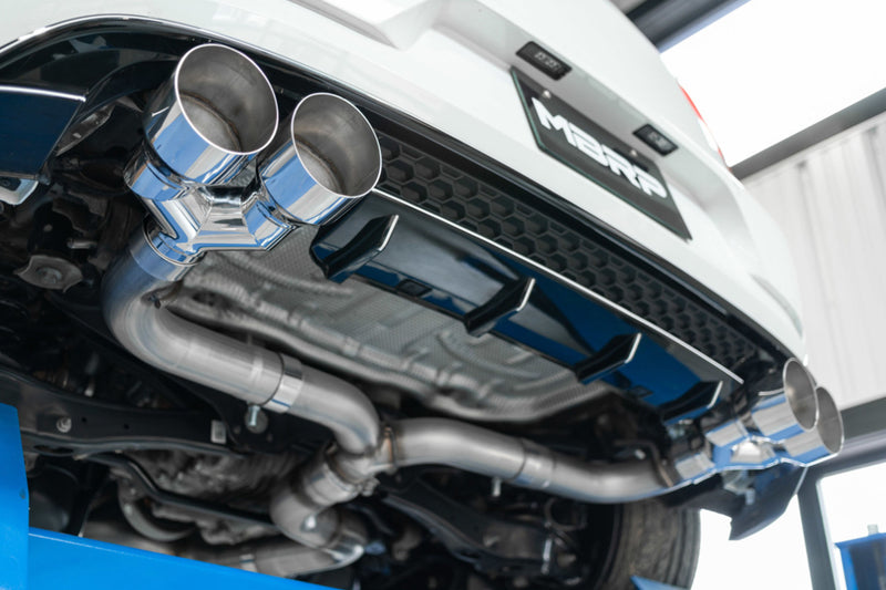 MBRP PRO Series 3 Inch Cat Back Quad Rear Exhaust - S4603304