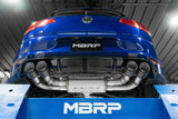 MBRP 3 Inch Cat Back Active Quad Rear Exhaust With CF Tips - S46053CF