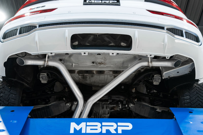 MBRP 2.5 Inch Axle-Back Stainless Steel Dual Rear Exit - S5604304