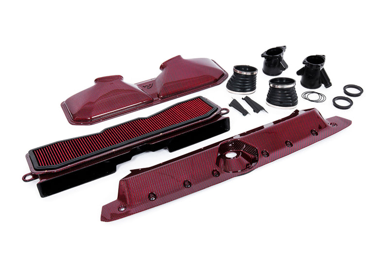 Unitronic Carbon Fiber Intake & Inlet Red Carbon Kevlar - UH033-INA