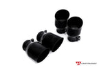 Unitronic Round Black Tips - MK7/7.5 Golf R & S3