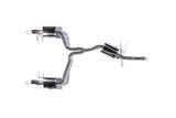 Stainless steel dual exhaust system for Volkswagen Audi Porsche performance upgrade