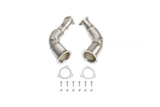 Stainless steel turbo downpipes with gaskets and bolts for VW Audi Porsche performance upgrade