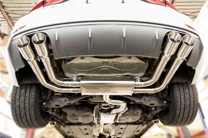 CTS Turbo CTS-EXH-TB-0020-1-W/Cat Turbo Back Exhaust System 8V S3