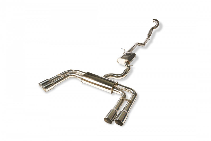 CTS Turbo CTS-EXH-TB-0020-1-W/Out Cat Turbo Back Exhaust System 8V S3