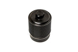 Black hex head oil drain plug for VW Audi Porsche engines, threaded design