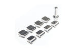 Set of 8 engine valve lifters and cam follower for VW Audi Porsche, precision metal auto parts