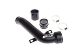 CTS Turbo black aluminum intake pipe with silicone couplers and metal clamps.