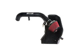 CTS Turbo cold air intake system with red conical air filter and heat shield