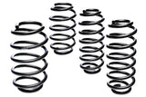 Set of four black Eibach lowering springs for European vehicles