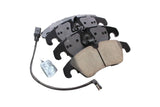 Front brake pads with wear sensor for VW Audi Porsche, includes installation grease packet