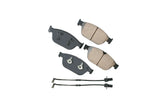 Front brake pads and wear sensors for VW Audi Porsche, German auto parts for repair and maintenance