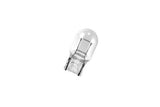Clear wedge base automotive replacement light bulb for German vehicle lighting.