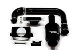 Volkswagen Racing cold air intake kit with black piping and air filter canister.