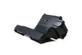 Black plastic engine undertray cover for Volkswagen and Audi vehicles.