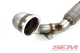 Racingline VWR21G702CUP-1 High Flow Downpipe W/ Out Cat