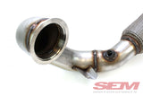 Racingline VWR21G702RCUP-1 High Flow Downpipe W/ Out Cat