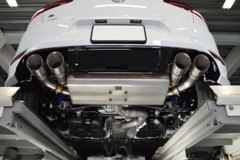 Racingline VWR21G70RVRES Cat Back Exhaust Valved Resonated