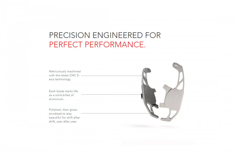 Racingline VWR494100 S-Tronic Paddle Shifters - Titanium