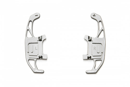 Racingline VWR49G701 Billet DSG Gearshift Paddles - Titanium Silver