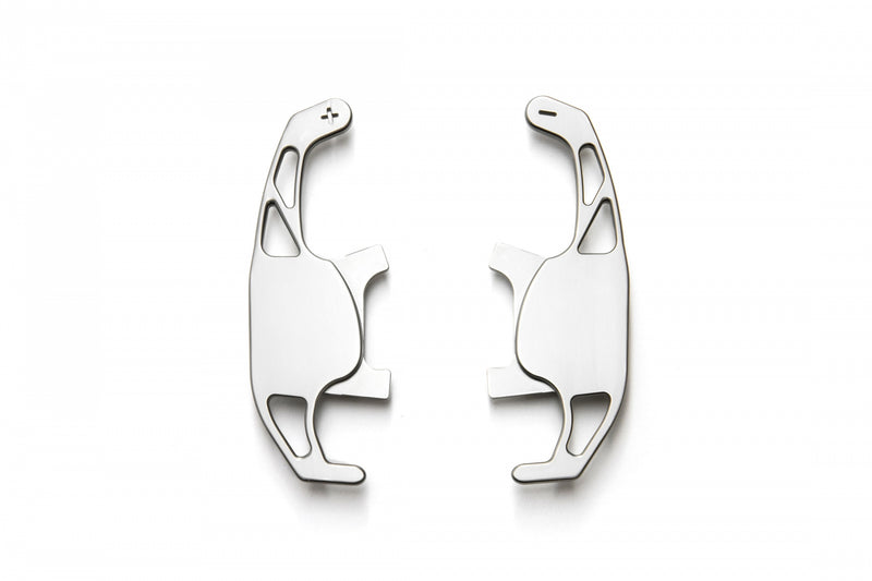 Racingline VWR49G701 Billet DSG Gearshift Paddles - Titanium Silver