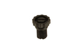 Black plastic oil drain plug for VW Audi Porsche, threaded with hex head, auto repair part
